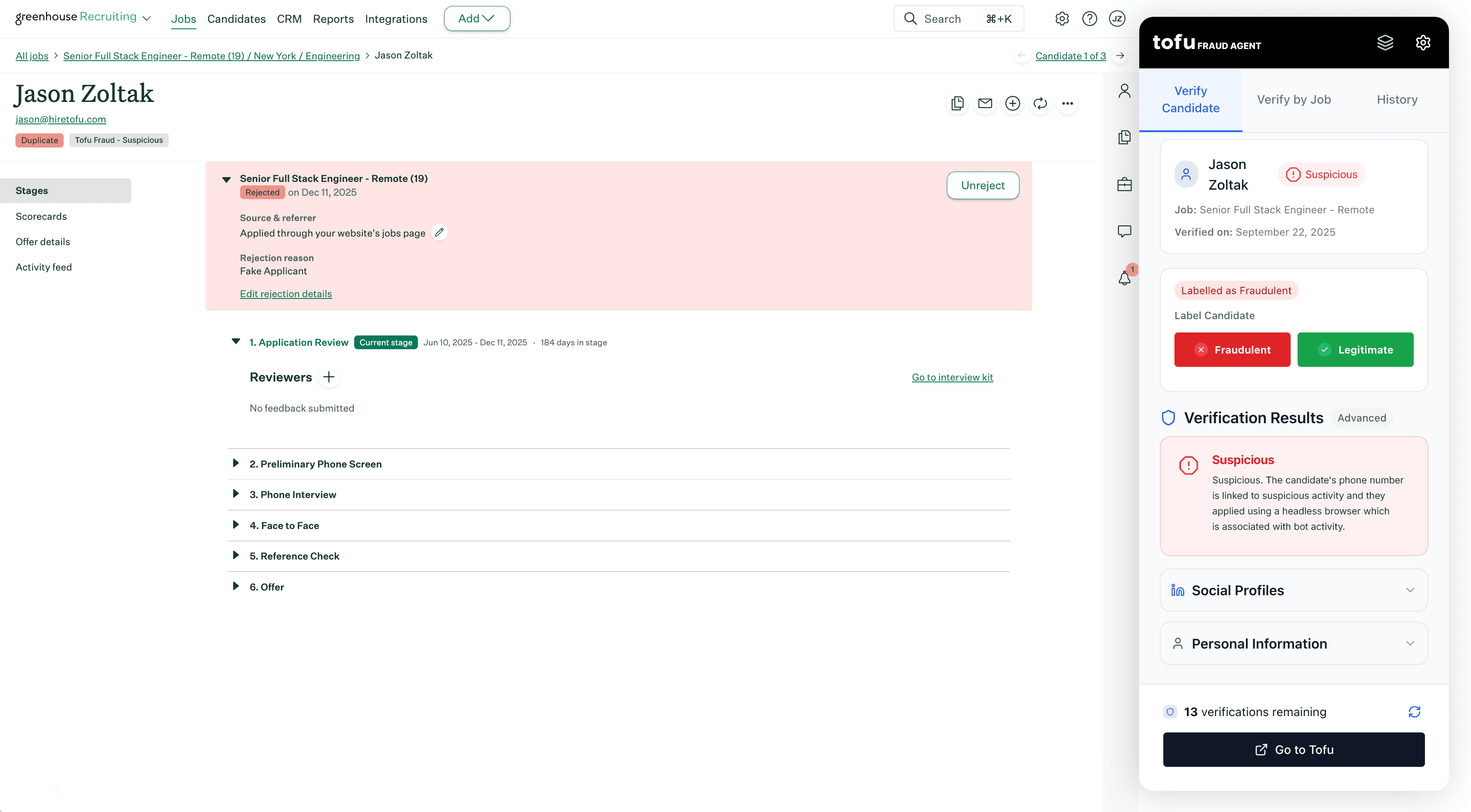 tofu Chrome Extension